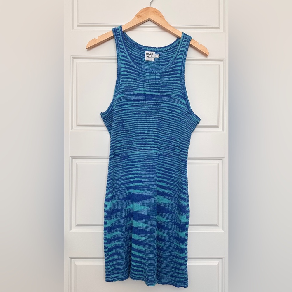 Princess Polly ELISH MINI DRESS BLUE size 16 - Picture 3 of 4